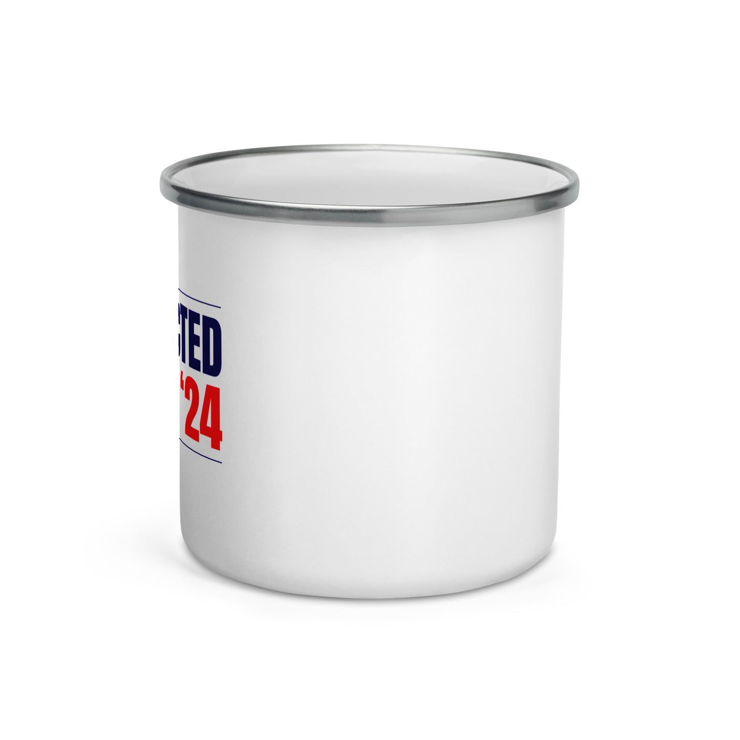 CONVICTED FELON '24 | Enamel Coffee Mug