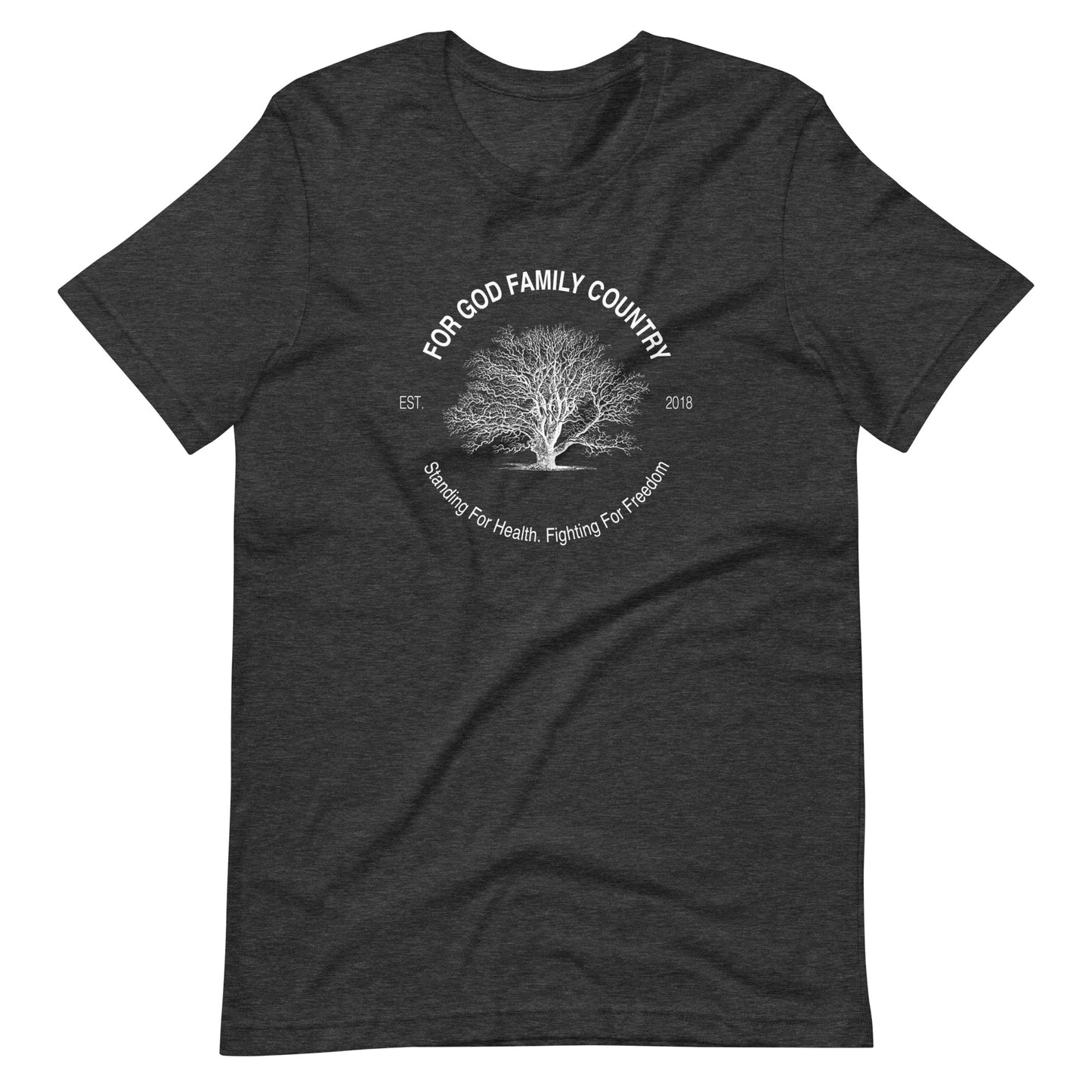 FOR GOD FAMILY COUNTRY | (dark tee)