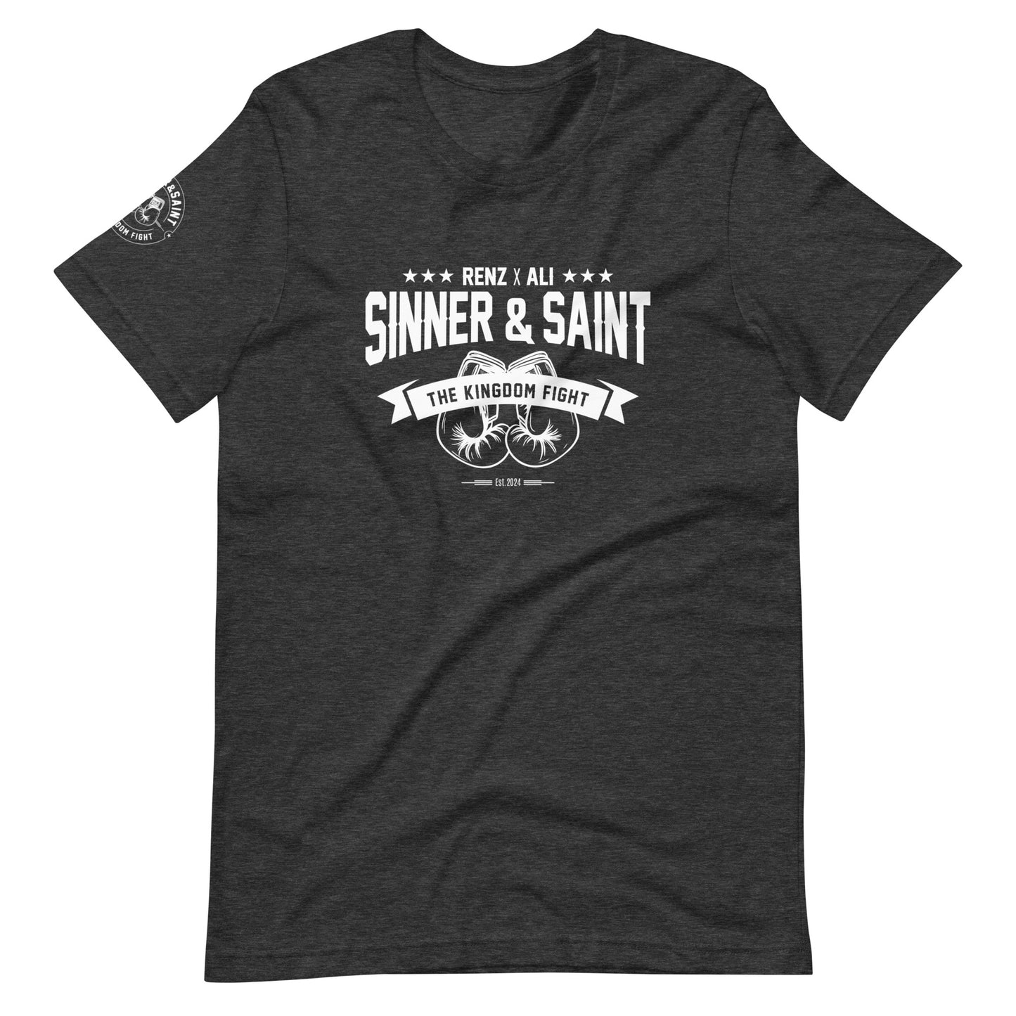 SINNER & SAINT - RENZ & ALI | (dark tee)