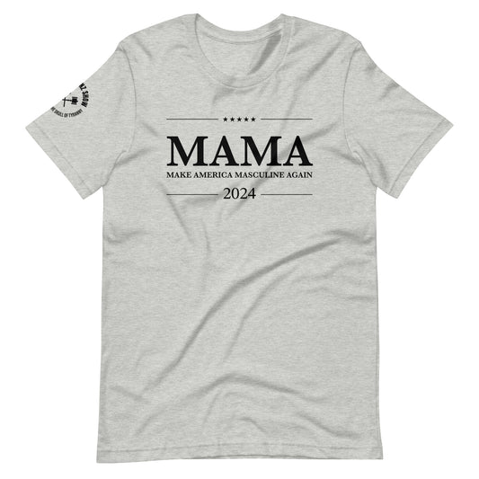 MAKE AMERICA MASCULINE AGAIN [MAMA] | (light tee)