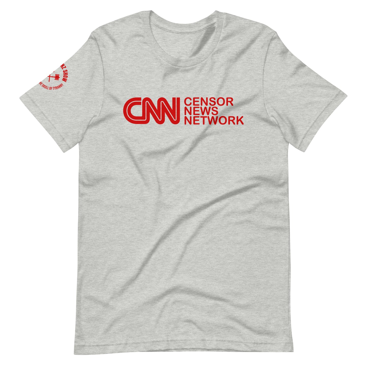 CNN CENSOR NEWS NETWORK | (light tee)