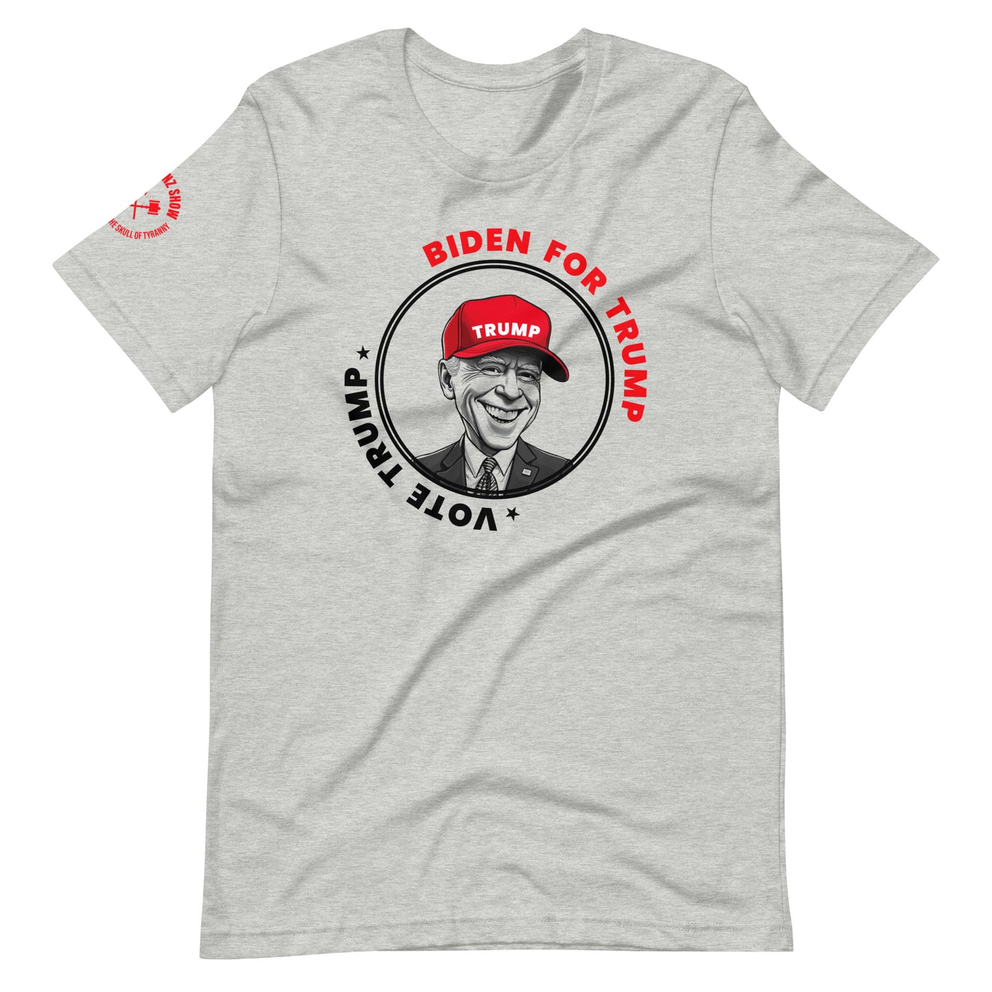 BIDEN FOR TRUMP | (light tee)