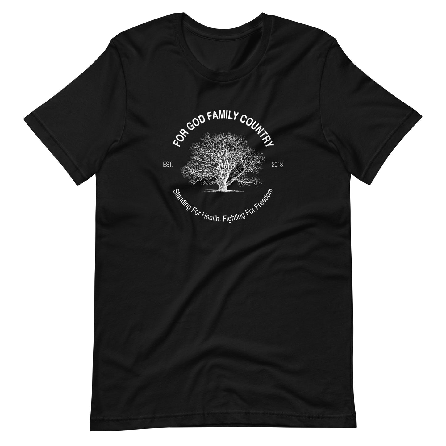 FOR GOD FAMILY COUNTRY | (dark tee)