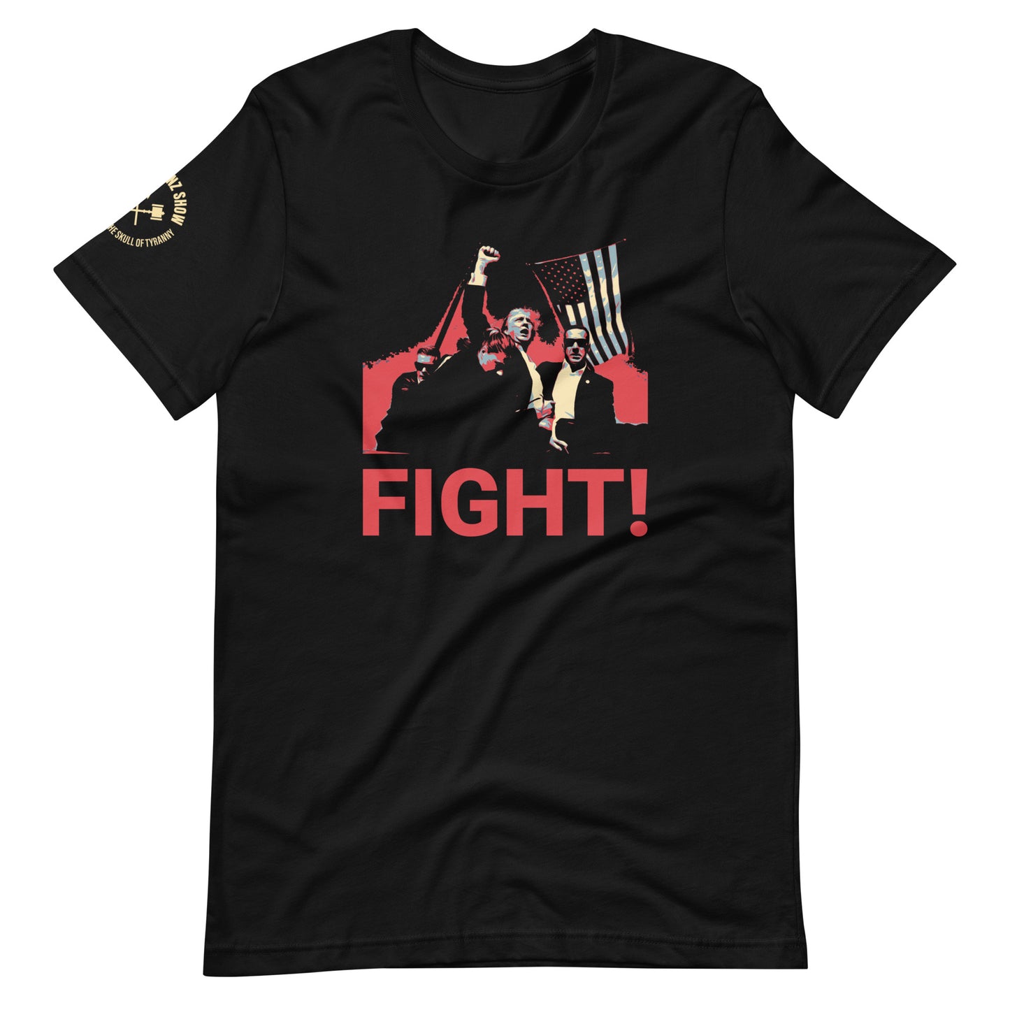 TRUMP SHOT - FIGHT! | (dark tee)