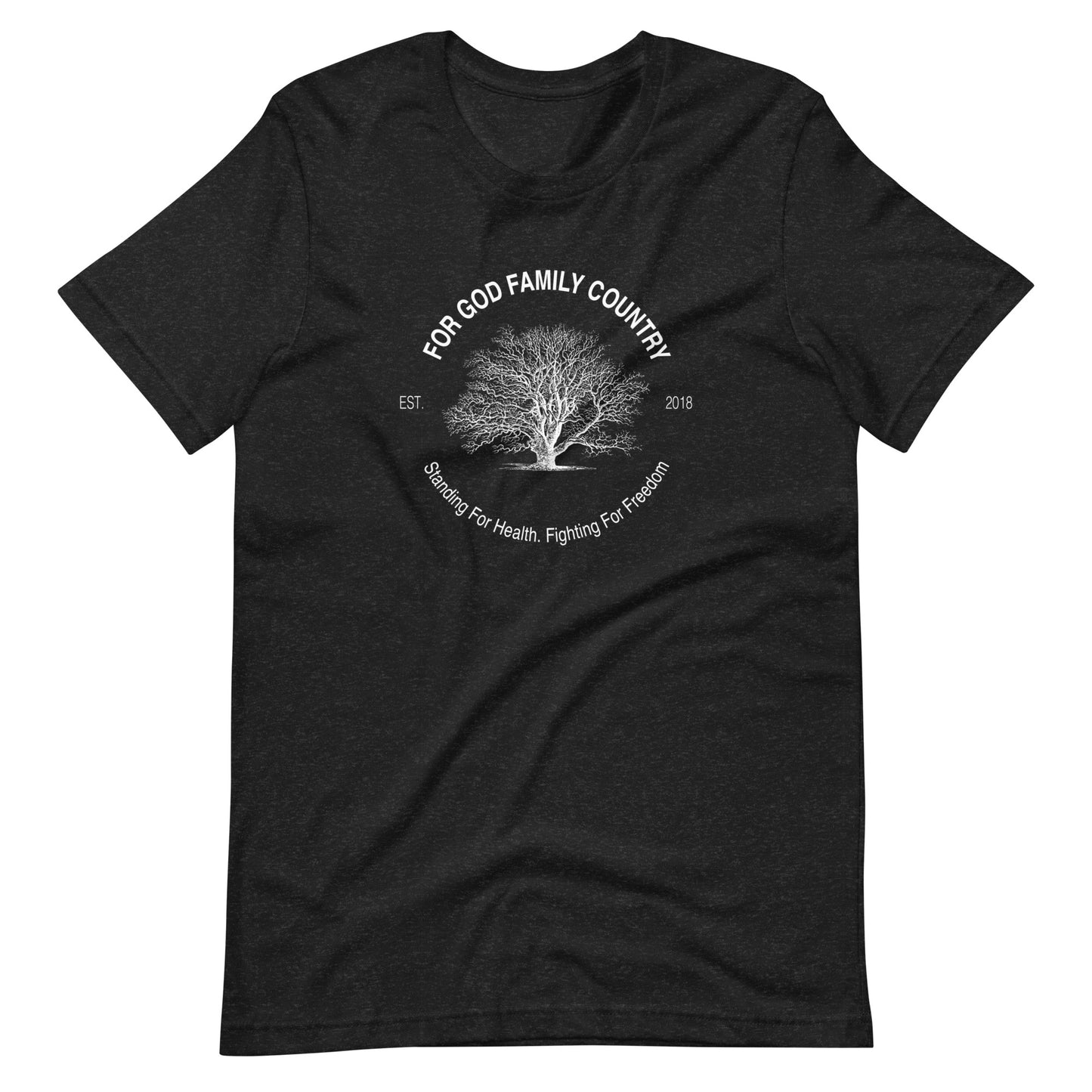 FOR GOD FAMILY COUNTRY | (dark tee)