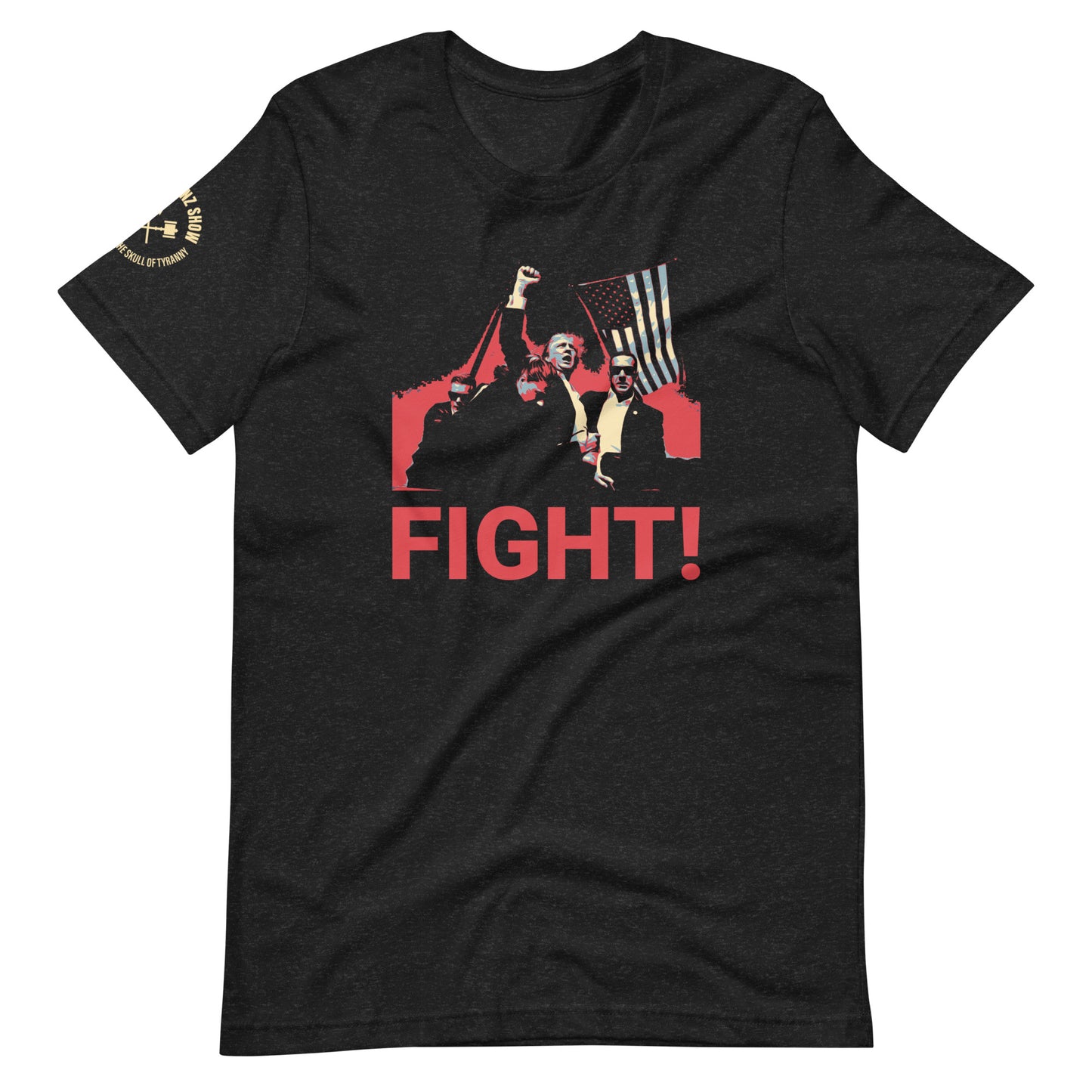 TRUMP SHOT - FIGHT! | (dark tee)