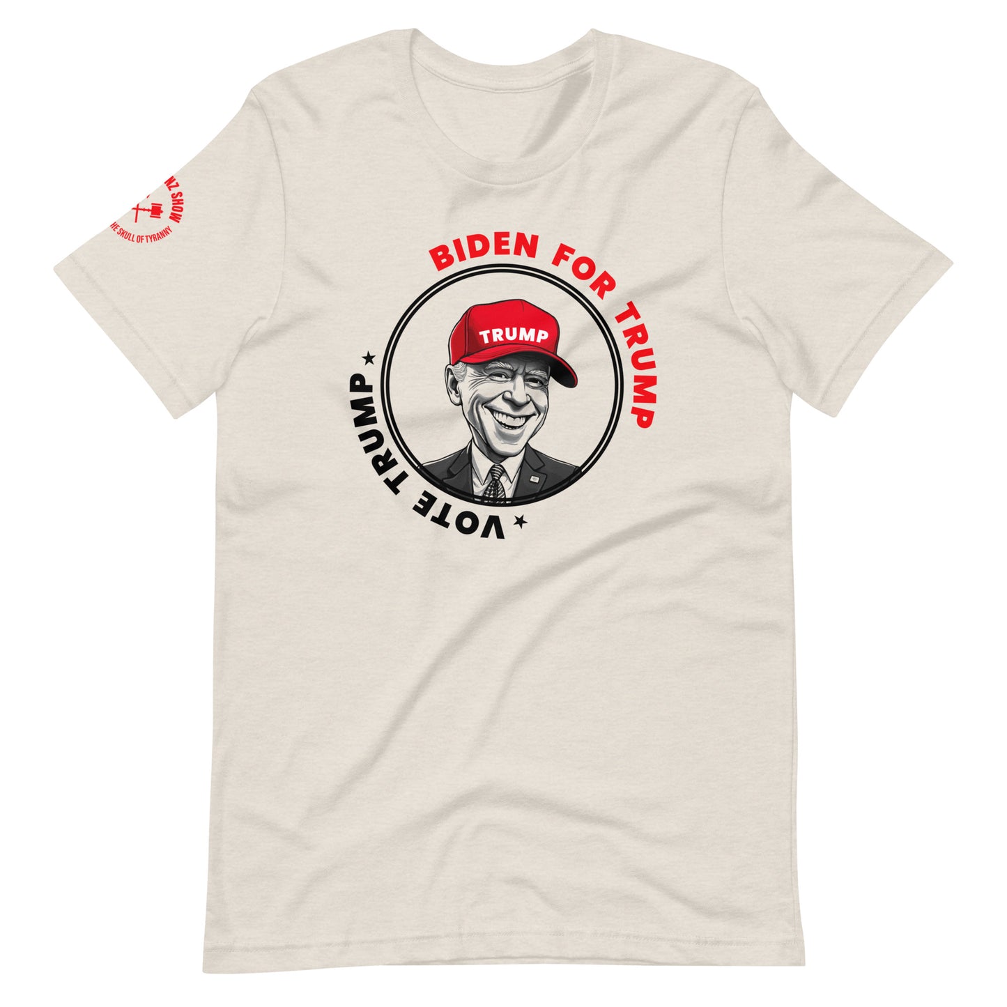 BIDEN FOR TRUMP | (light tee)