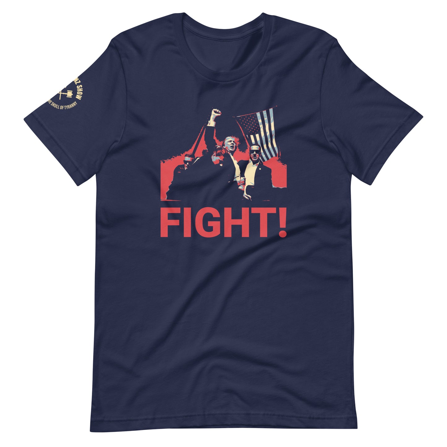 TRUMP SHOT - FIGHT! | (dark tee)