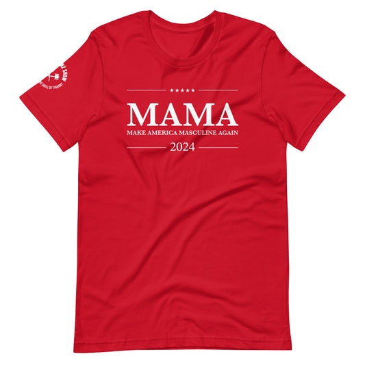 MAKE AMERICA MASCULINE AGAIN [MAMA] | (dark tee)