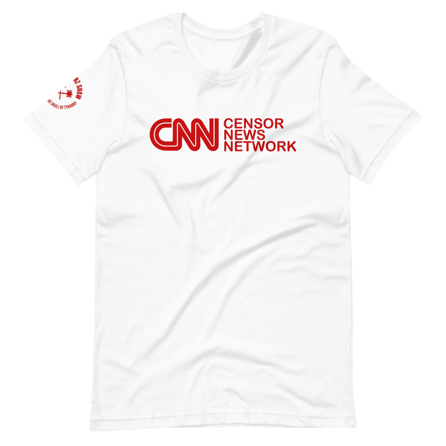 CNN CENSOR NEWS NETWORK | (light tee)