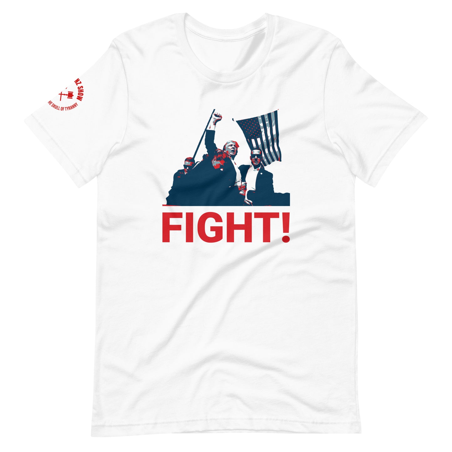 TRUMP SHOT - FIGHT! | (light tee)