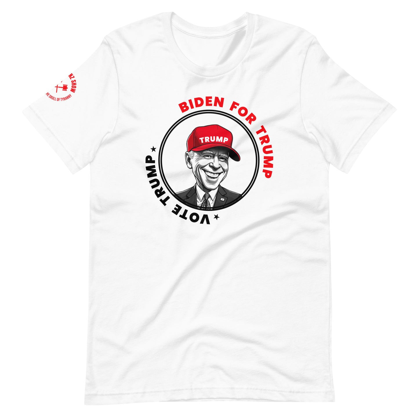 BIDEN FOR TRUMP | (light tee)